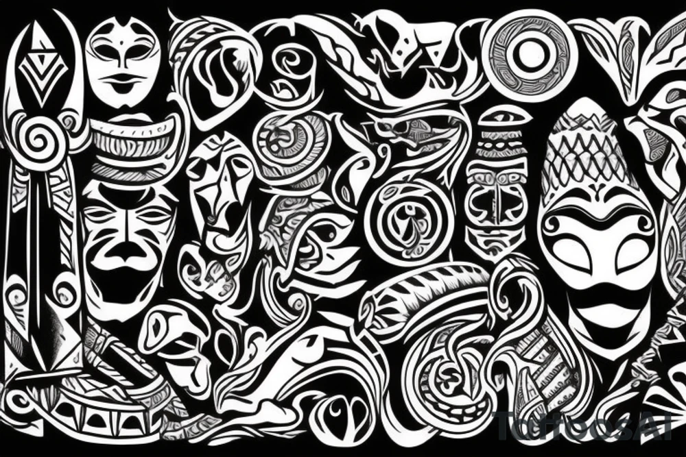tribal tattoo idea