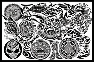 tribal tattoo idea