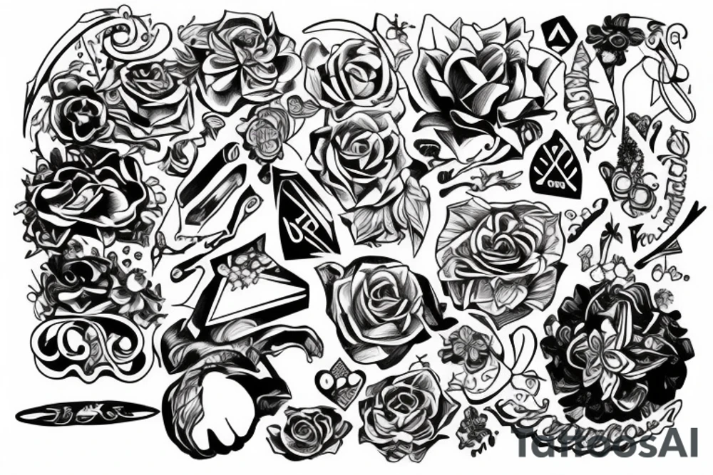you can put it in your finger tattoo idea