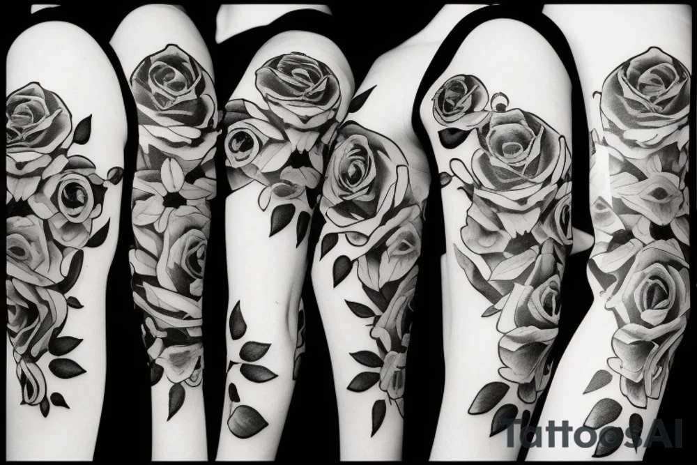 roses tattoo idea