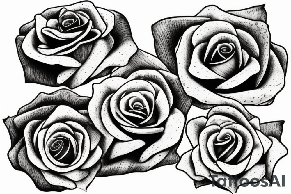roses tattoo idea