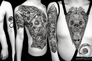 The Humans are bad and the world is on its end but everythings gonna be alright tattoo idea