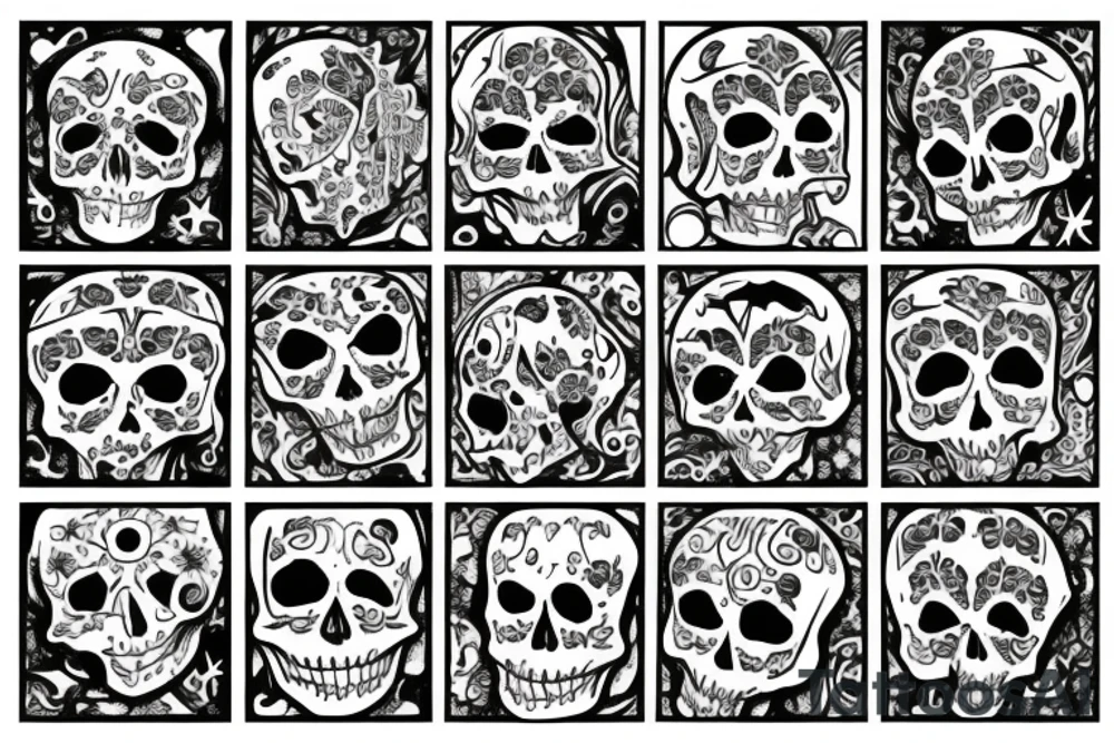 skeleten tattoo idea