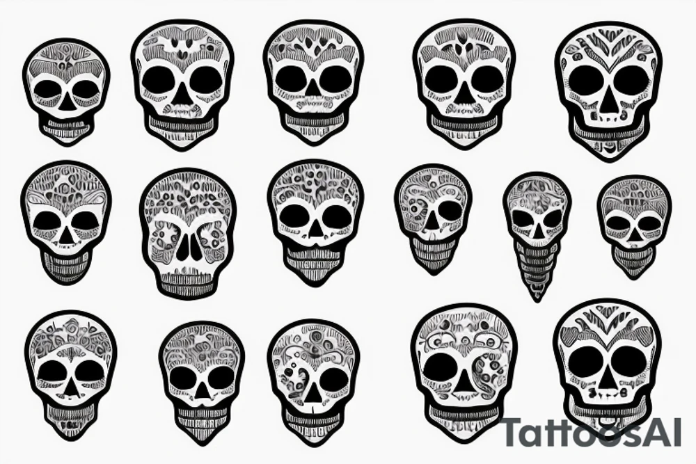 skeleten tattoo idea