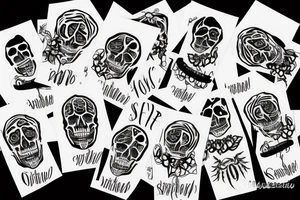 skeleten tattoo idea