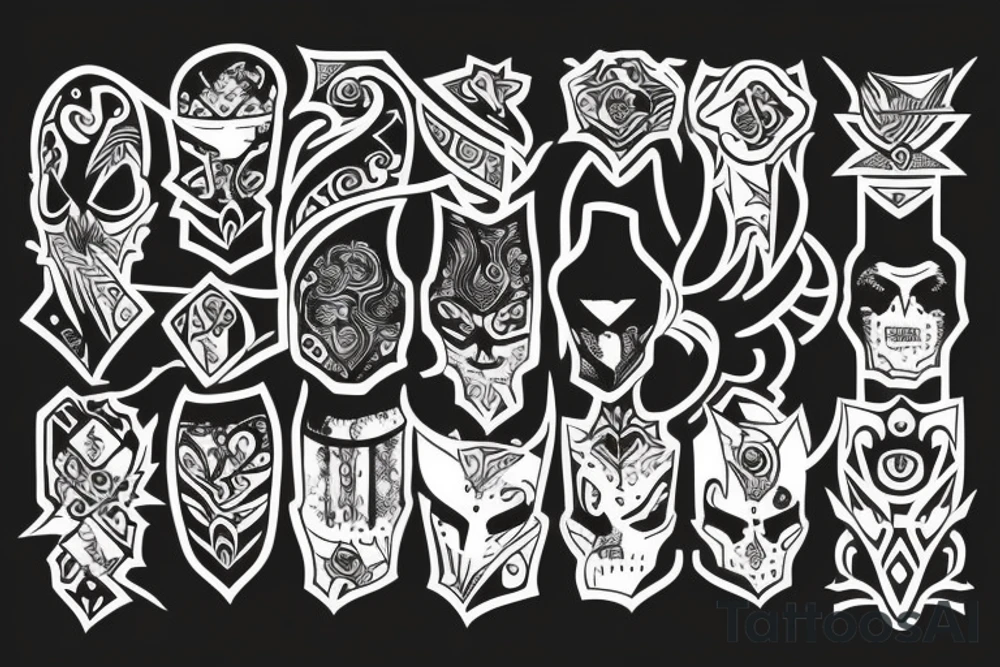 warrior tattoo idea