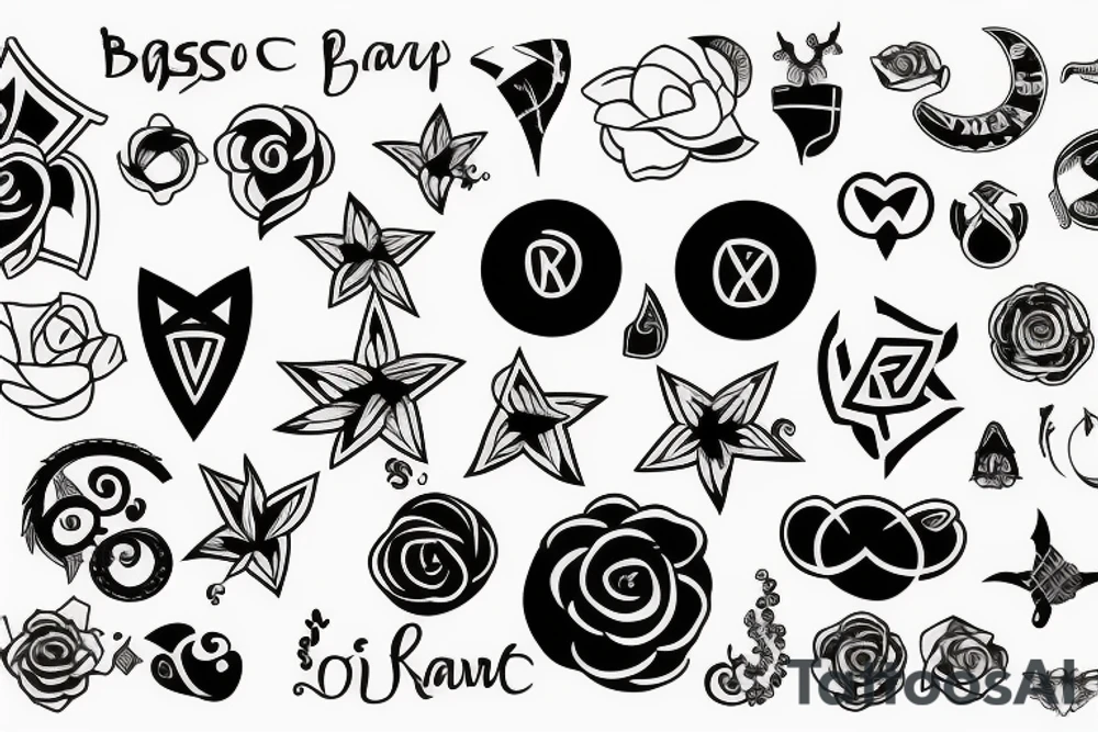 basic symbols tattoo idea
