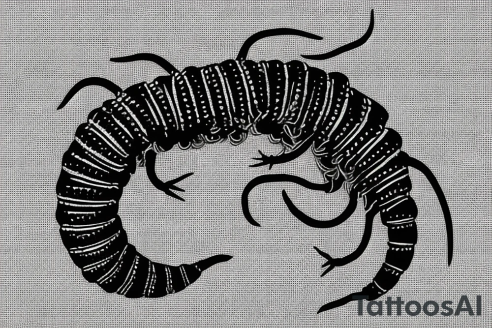 centipede tattoo idea