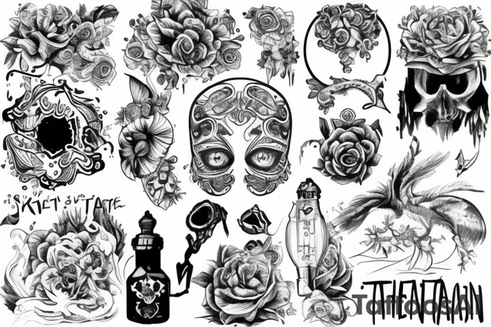 Тетраэдр tattoo idea