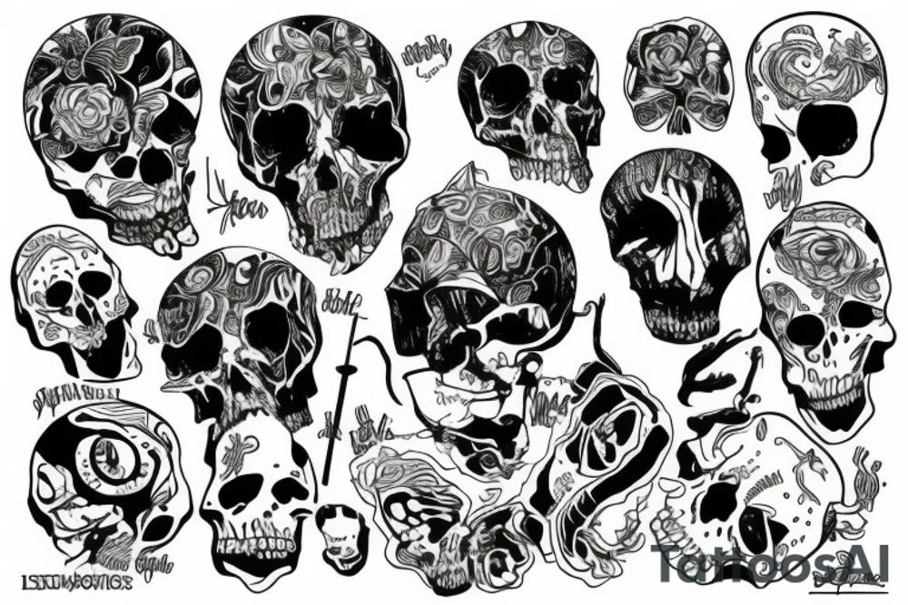 Deadinside tattoo idea