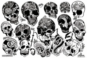 Deadinside tattoo idea