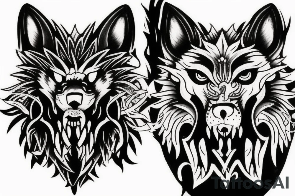 Fenrir tattoo idea