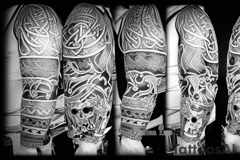 Viking tattoo idea
