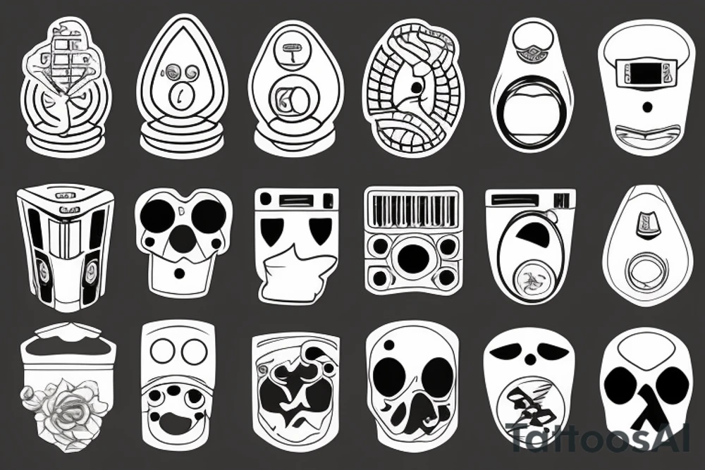 arcade machine tattoo idea