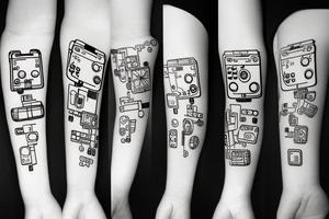 gameboy tattoo idea