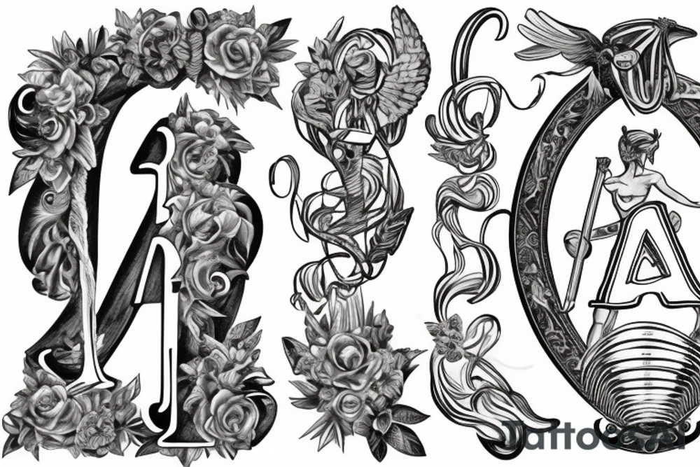 The name Athena
02/26/2018 in Roman numerals tattoo idea