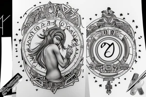 The name Athena
02/26/2018 in Roman numerals tattoo idea