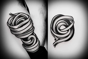 I want an under bicep tattoo with thought full quote I'm a businessman tattoo idea