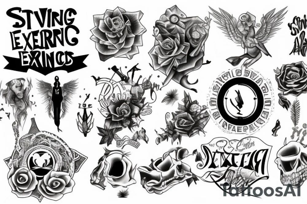 Surviving a near death experience tattoo idea