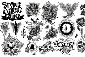 Surviving a near death experience tattoo idea