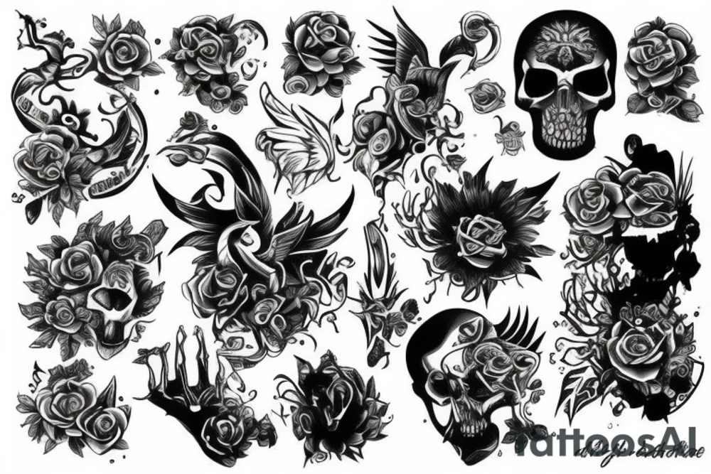 Almost died tattoo idea