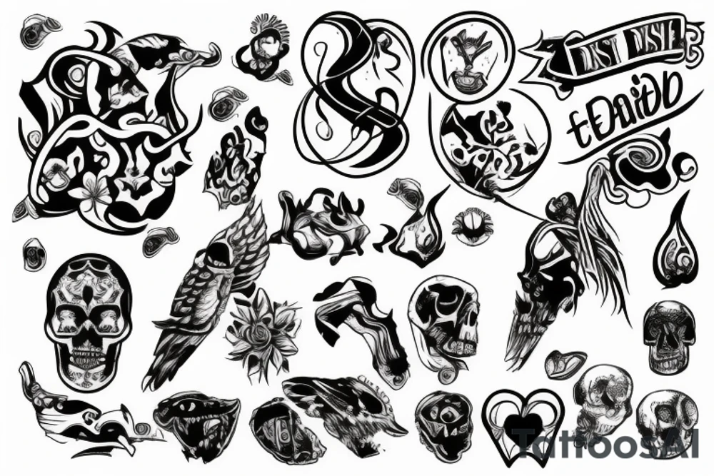 Almost died tattoo idea