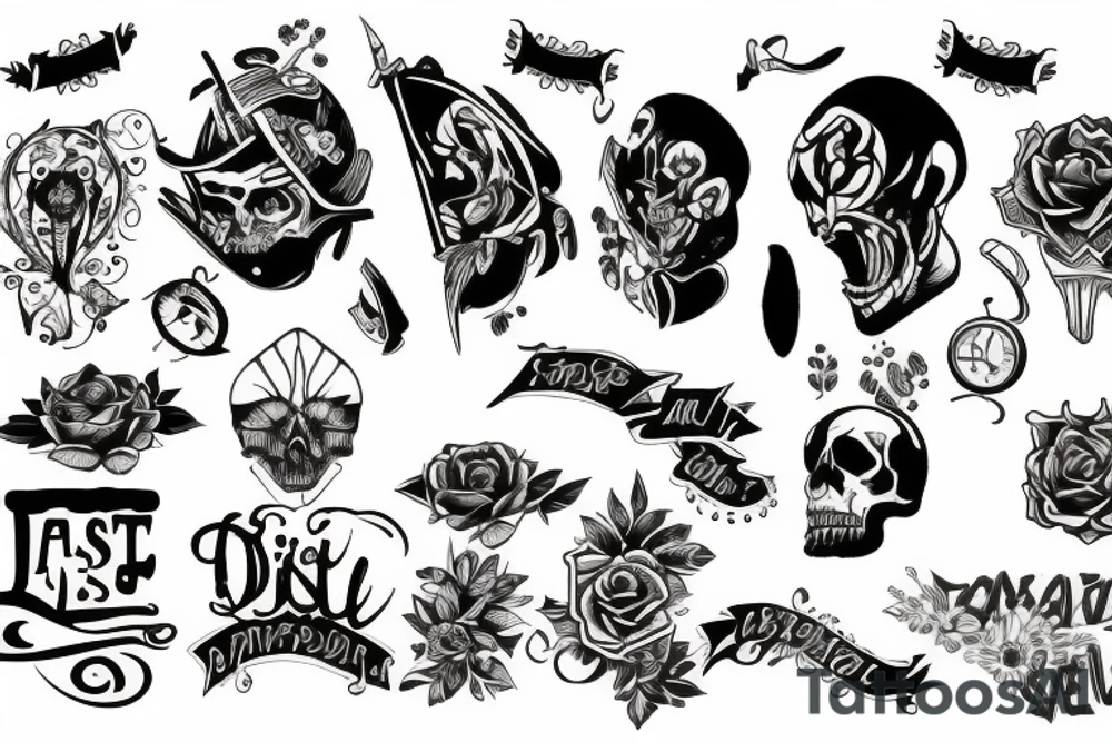 Almost died tattoo idea