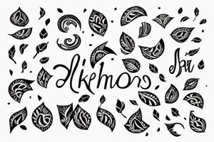 daughter  name " Jaanki tattoo idea