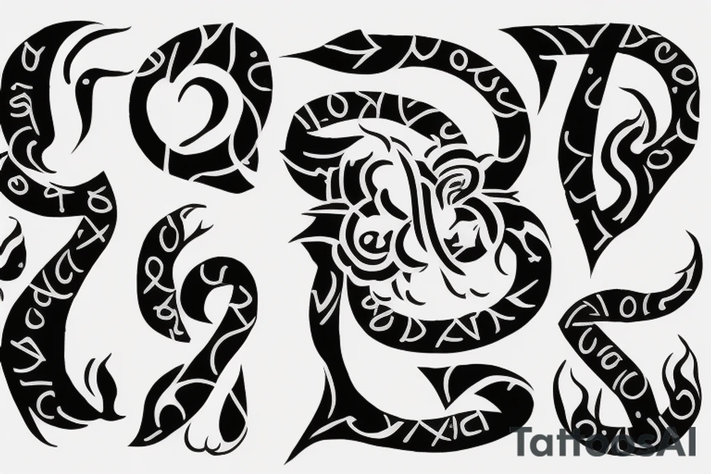 Strength, freedom, feminity,  love, bold, Roman number, tantra, devi kali tattoo idea