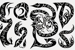 Strength, freedom, feminity,  love, bold, Roman number, tantra, devi kali tattoo idea