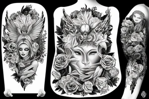 Arcángel miguel tattoo idea