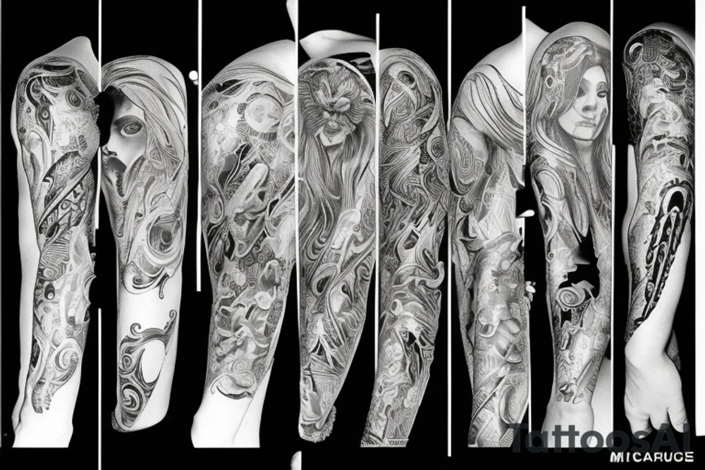 Arcángel tattoo idea