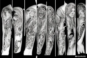Arcángel tattoo idea