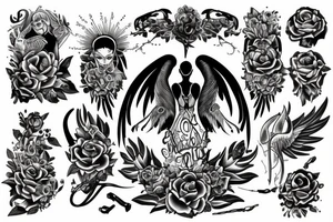 Arcángel tattoo idea