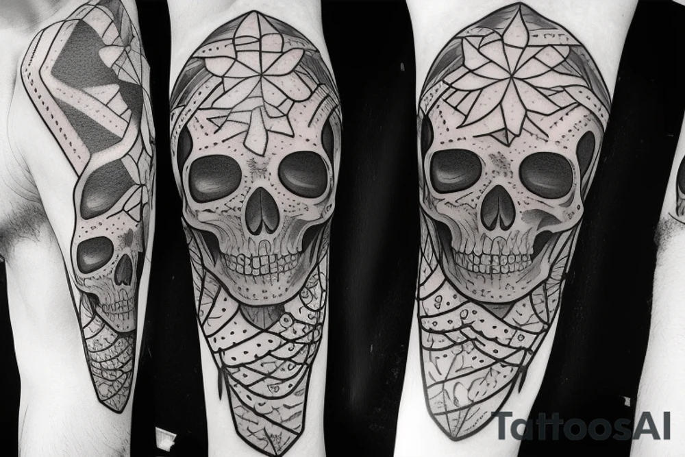 skeleton tattoo idea