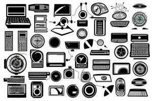 computer processor tattoo idea