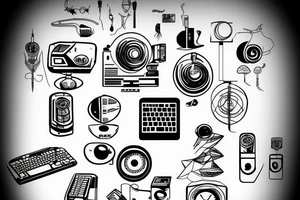 computer processor tattoo idea
