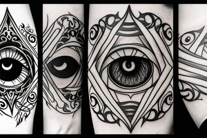 The Eye of Sauron tattoo idea