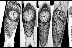 All we own are moments in time tattoo idea