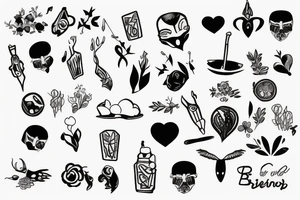 Best friend tattoo idea