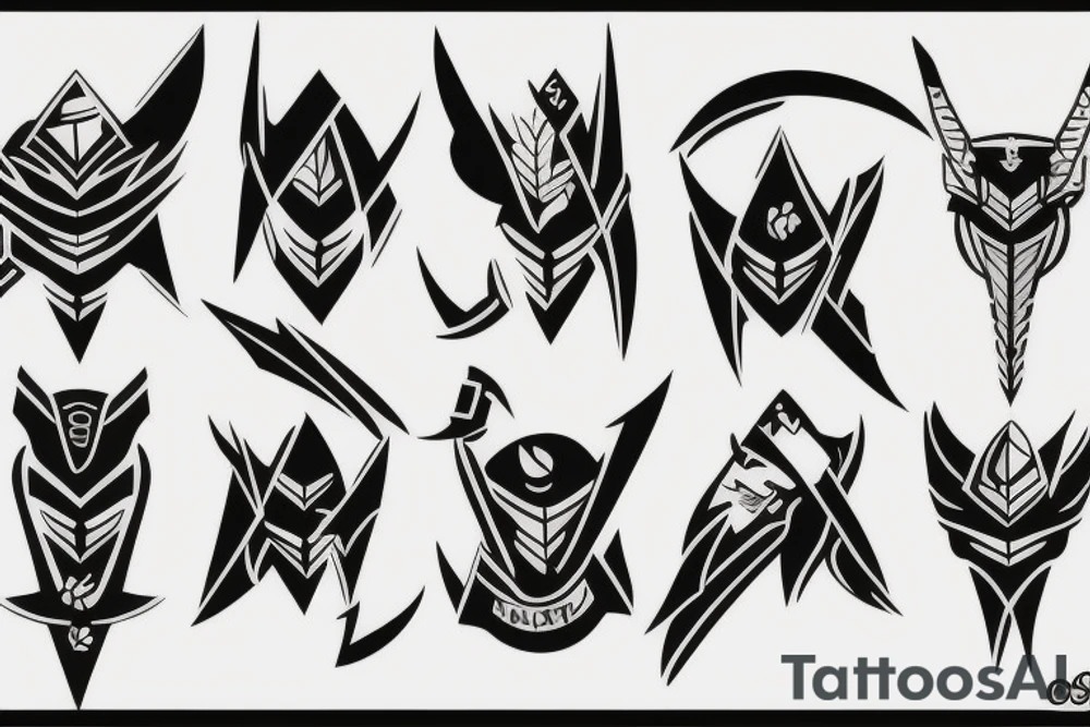 Spartan logo tattoo idea