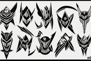 Spartan logo tattoo idea