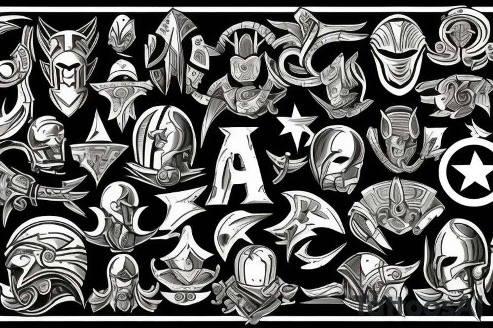 Spartan logo tattoo idea