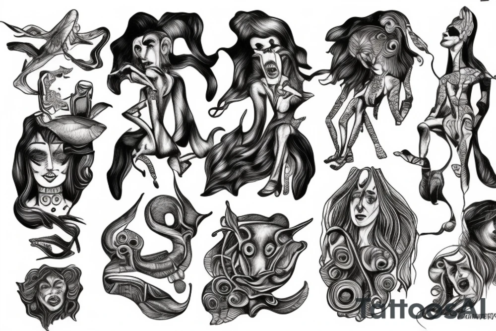 Beast of burden tattoo idea