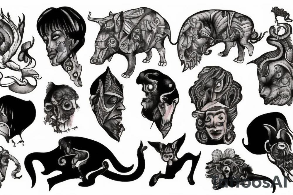Beast of burden tattoo idea