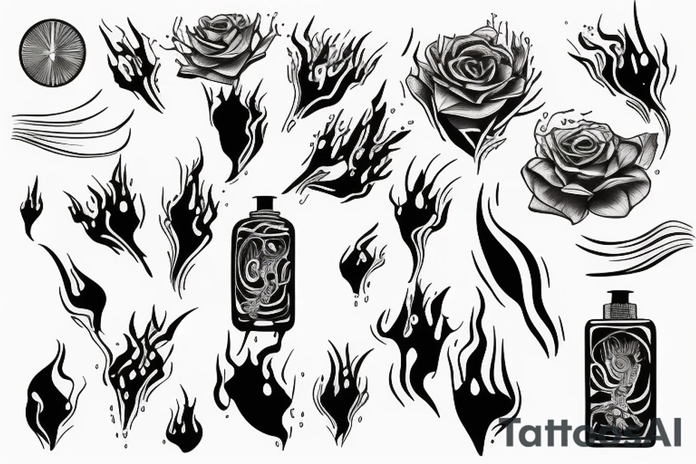 Drop of the water tattoo idea
