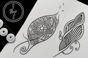 water drop tattoo idea
