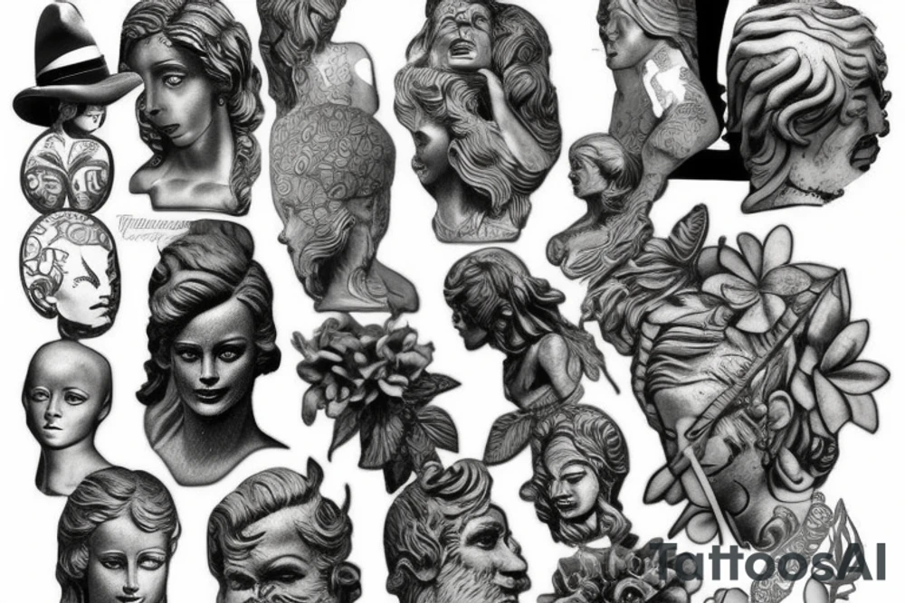 statue of david tattoo idea