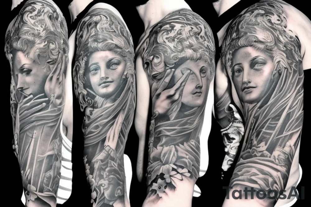 statue of david tattoo idea
