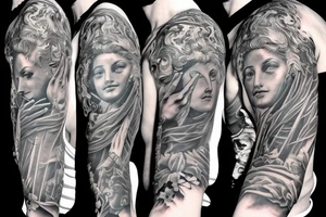 statue of david tattoo idea